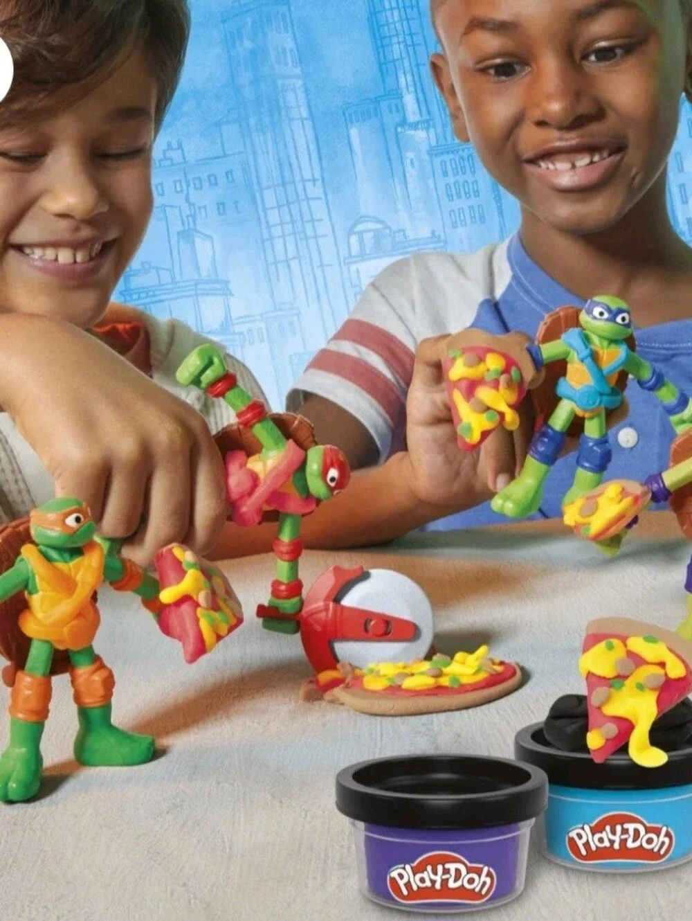 Play-Doh Teenage Mutant Ninja Turtles Cowabunga Creations Toy for Kids Ages 4+