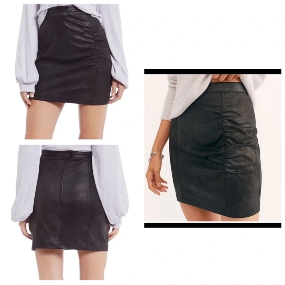 Free People black 16”l mini