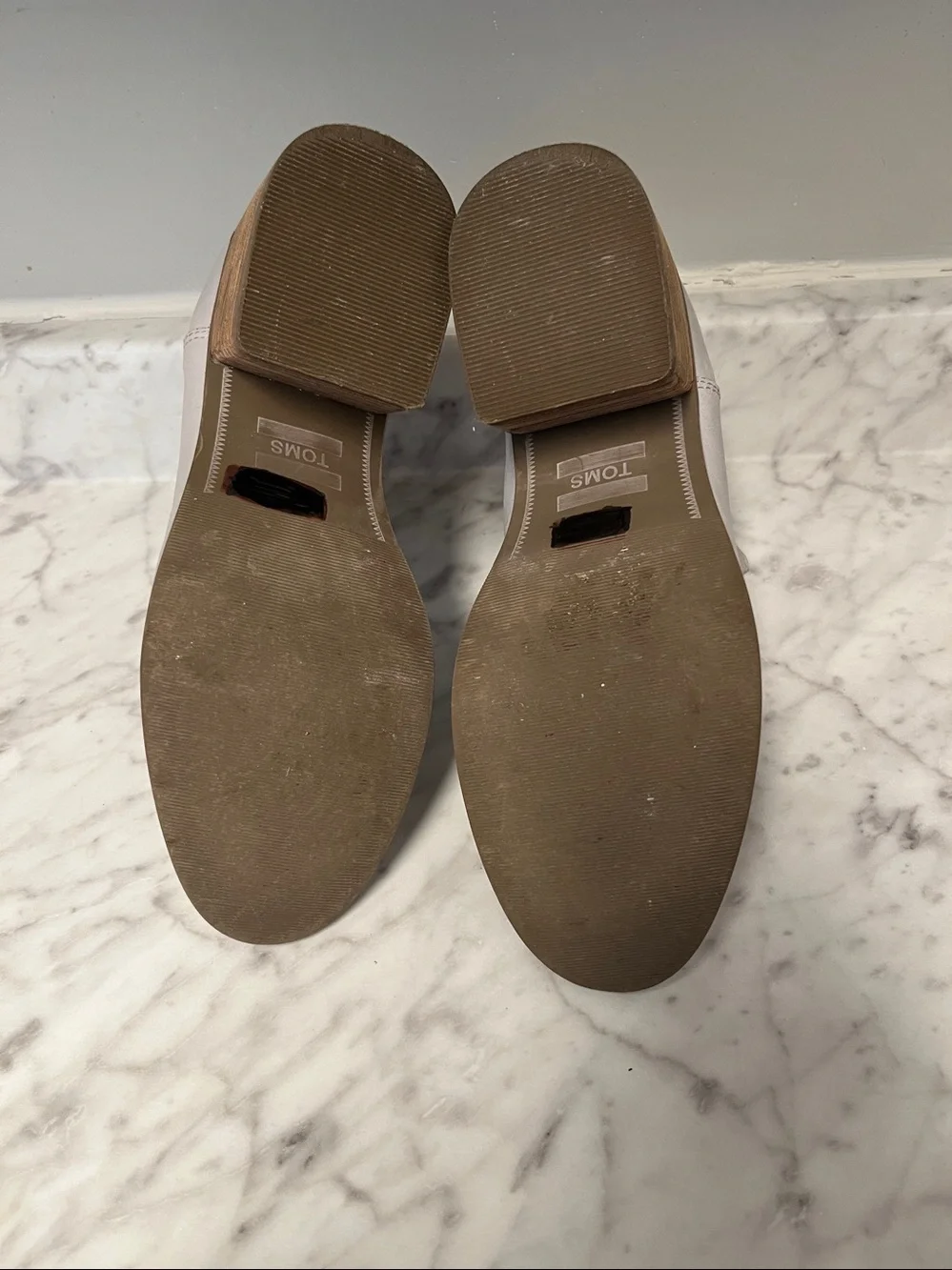 Toms leather ankle