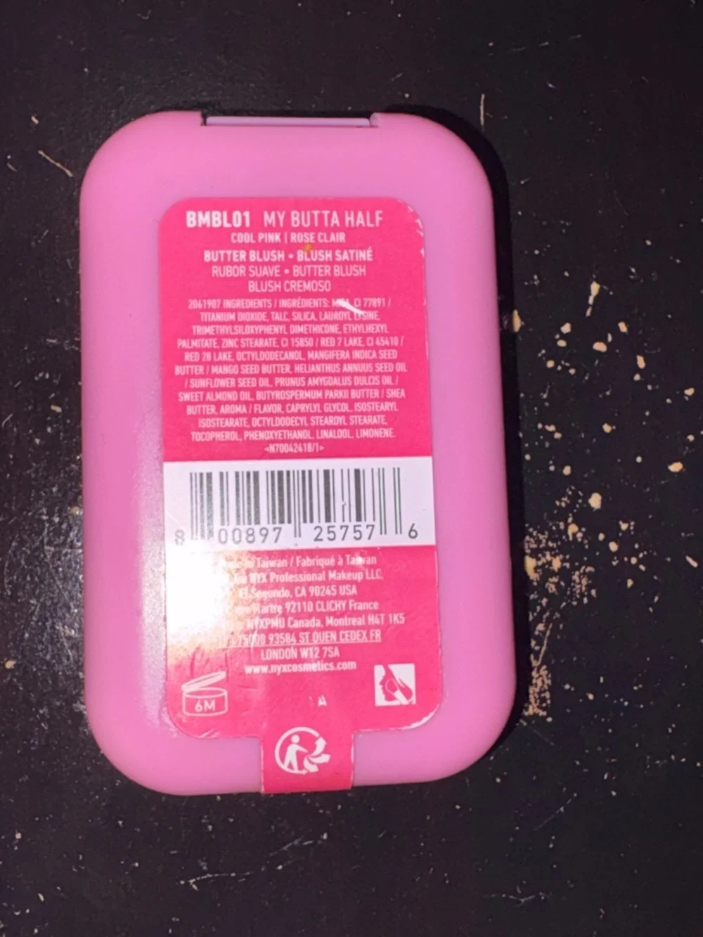 NYX butter melt