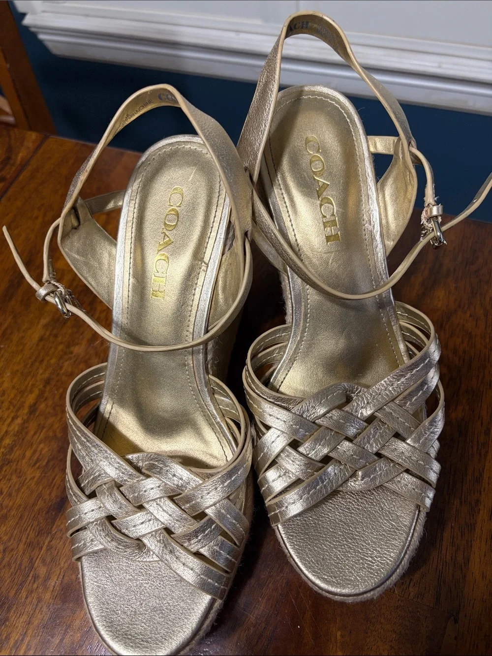 Coach stylish wedge