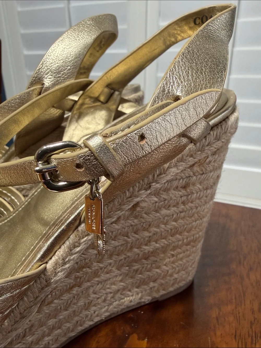 Coach stylish wedge