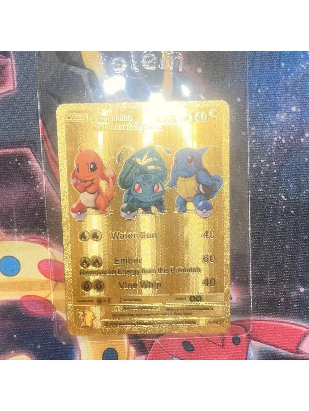 N/A charmander bulbasaur