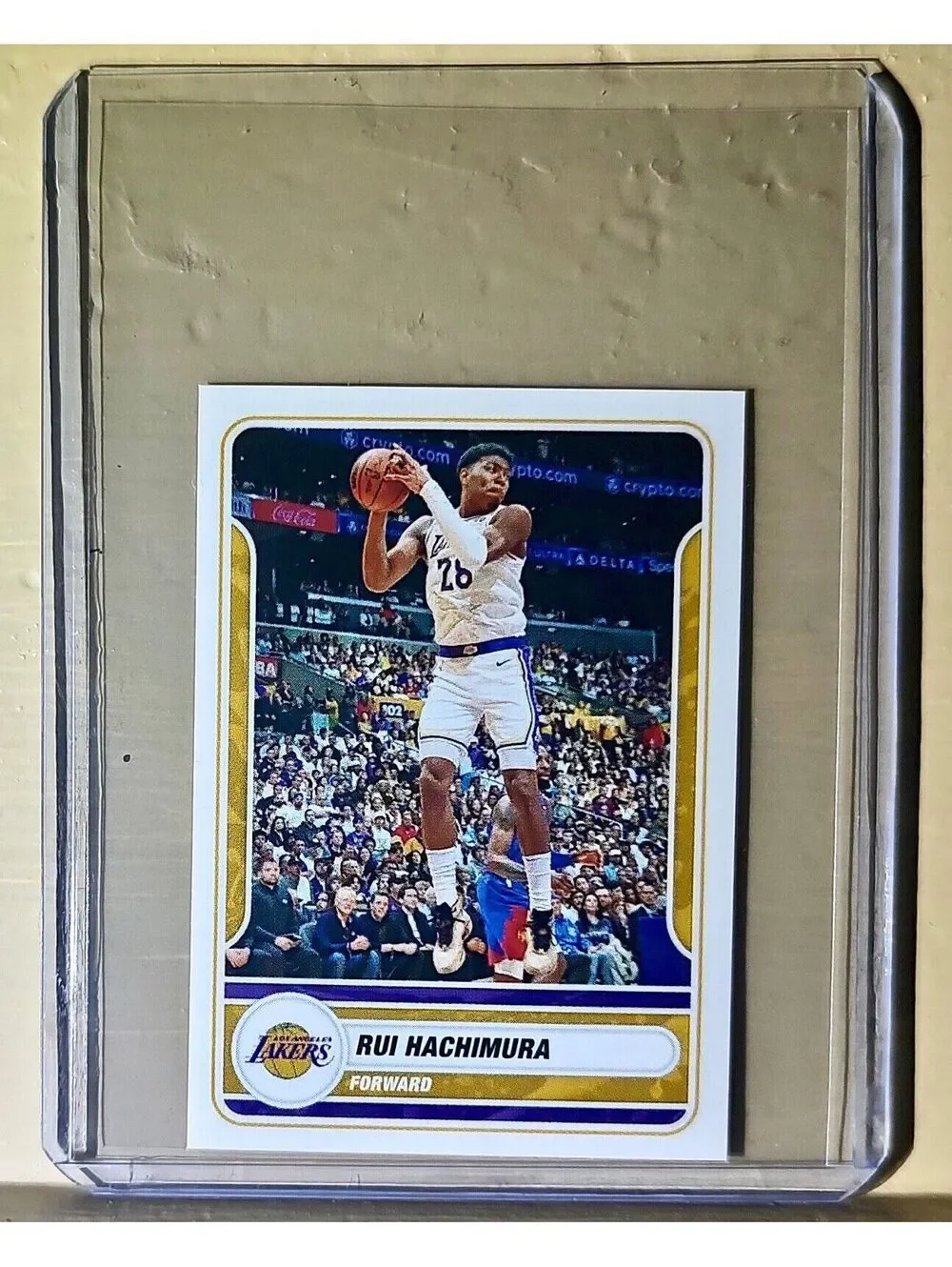 2023-24 Rui Hachimura Panini NBA Basketball #366 Sticker Los Angeles Lakers