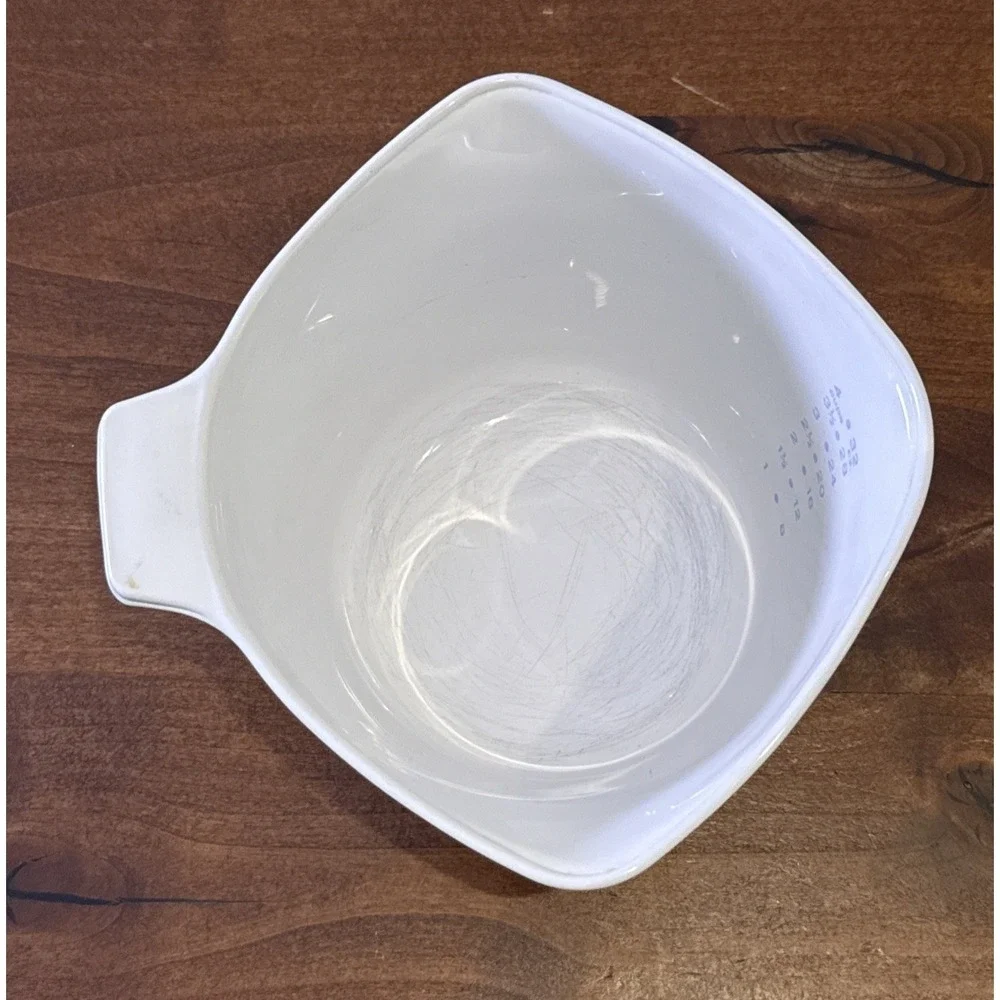Corning Ware Blue Cornflower Sauce Maker 1 Quart Measuring 4 Cups 32 oz