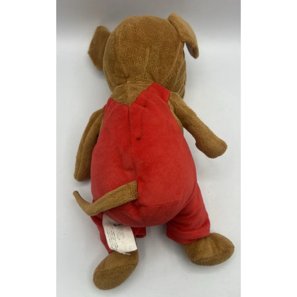 Kohl's Cares If You Give A Mouse A Cookie Plush Stuffed Animal Mouse Red Overall