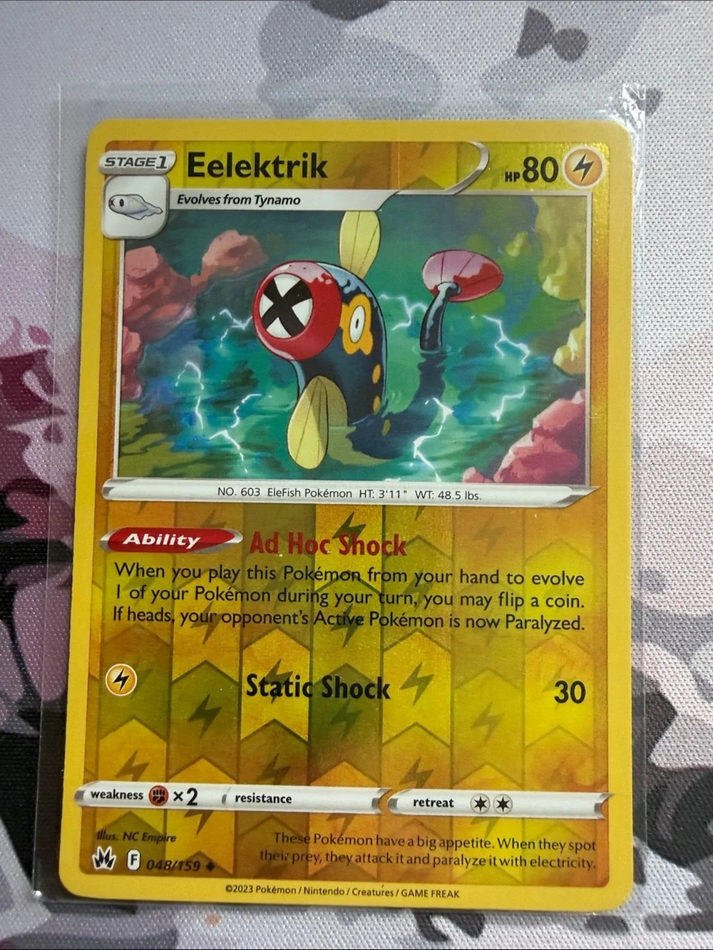 Pokemon tynamo eelektrik