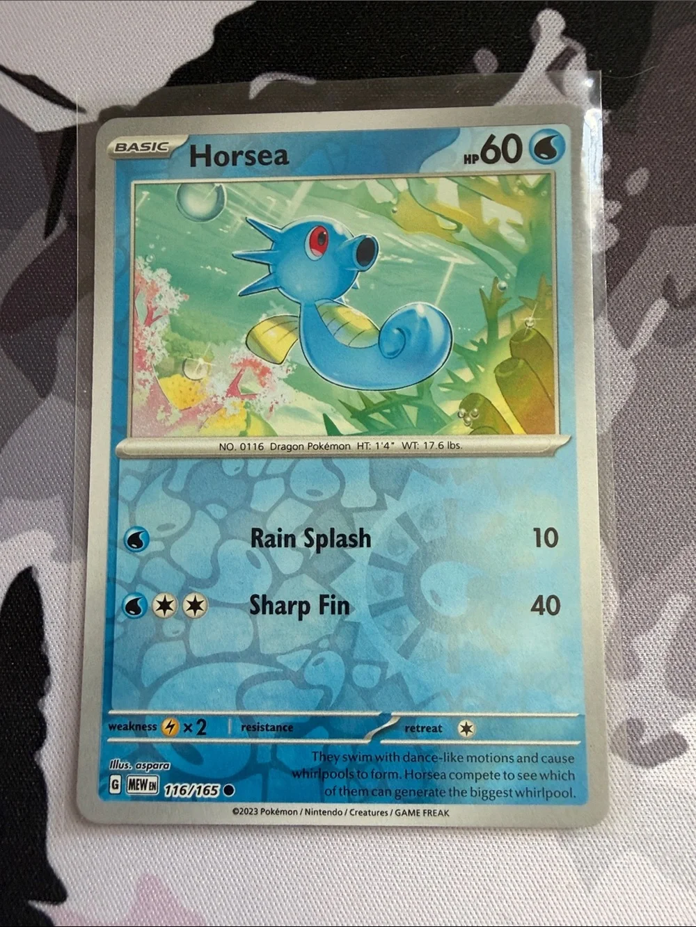 Pokemon horsea kingdra
