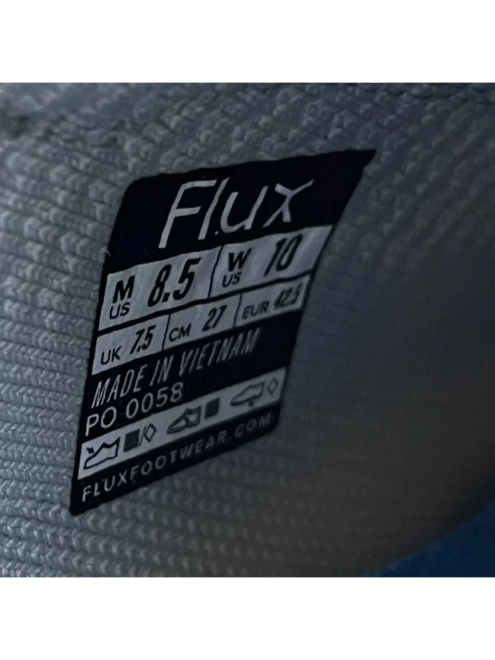 Flux Adapt Runner White Gum Mens Size 8.5 Womens Size 10 Running Athletic Shoes