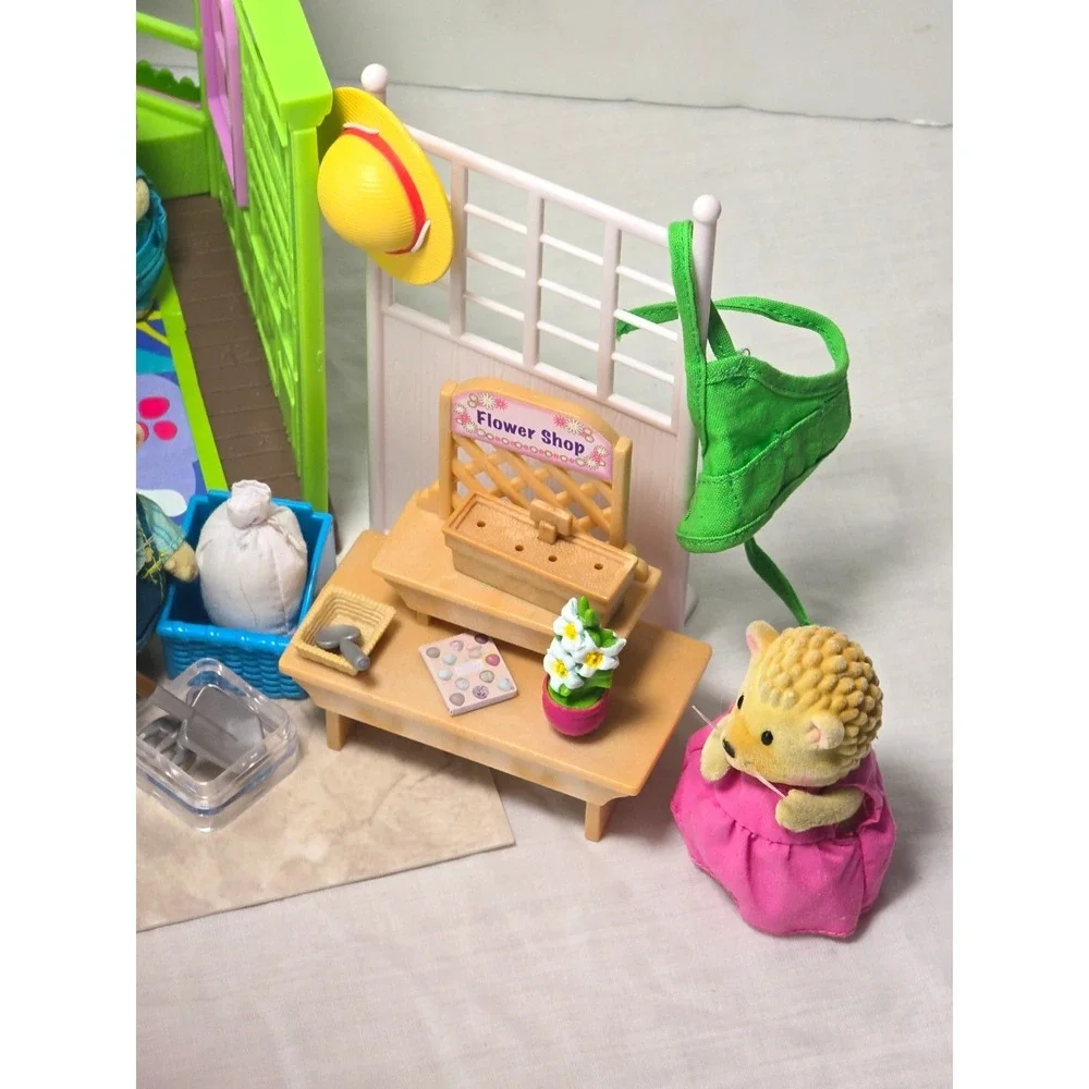 Li'l Woodzeez-Li'l Petals Flower Shop Playset Accessories Critters Sheeps Set