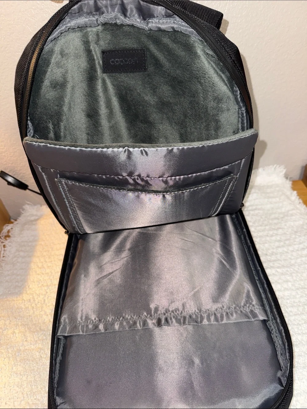 Black Laptop Backpack - Women's Professional Commuter Bag