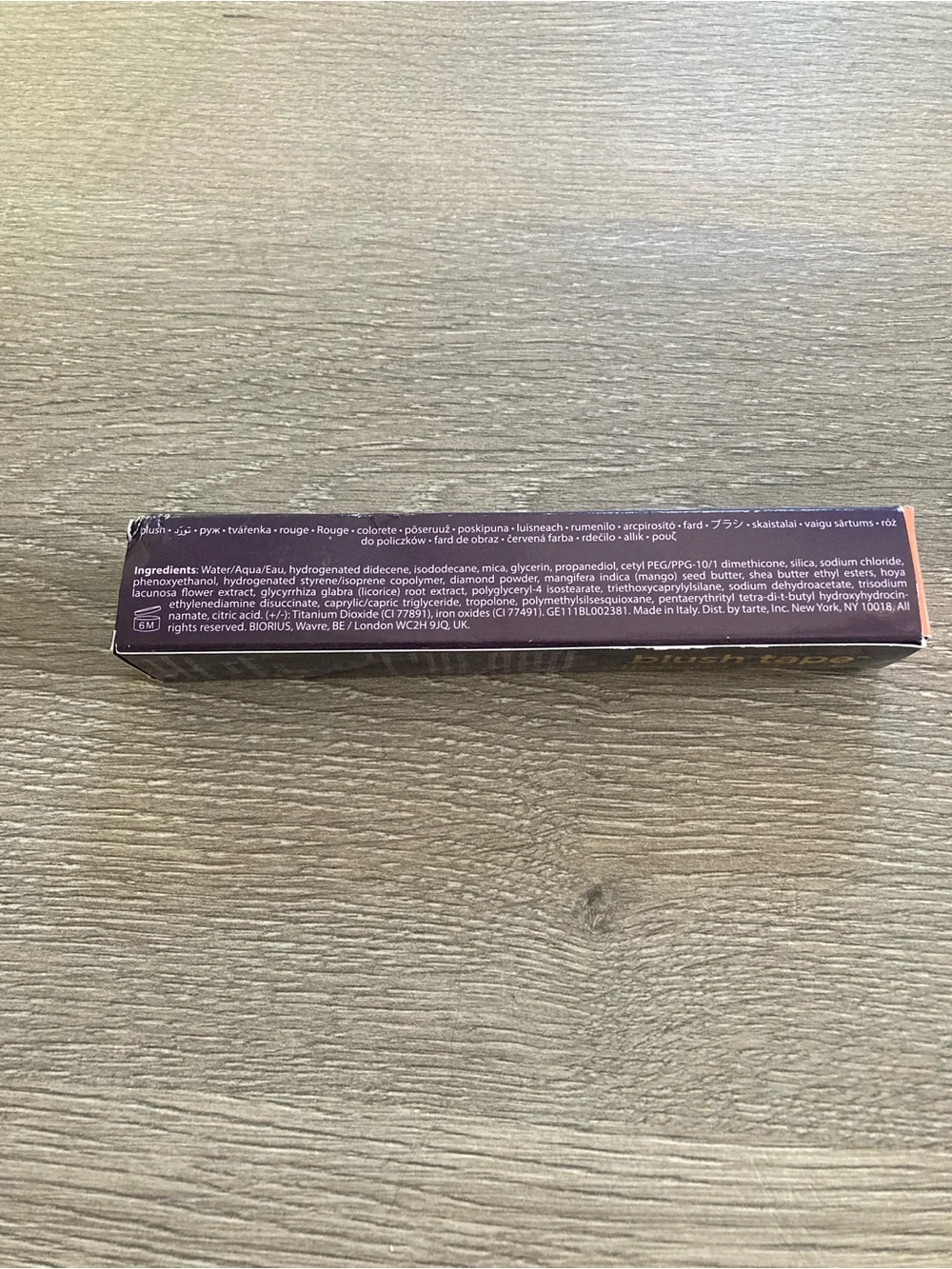 tarte Liquid Blush Tape in Peach Coral