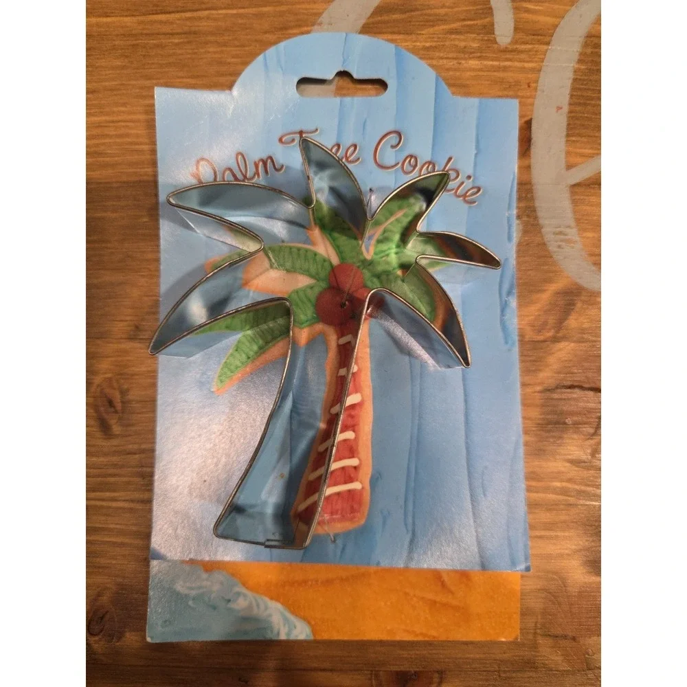 NEW Ann Clark Palm Tree‎ Tropical Collection Metal Cookie Cutter