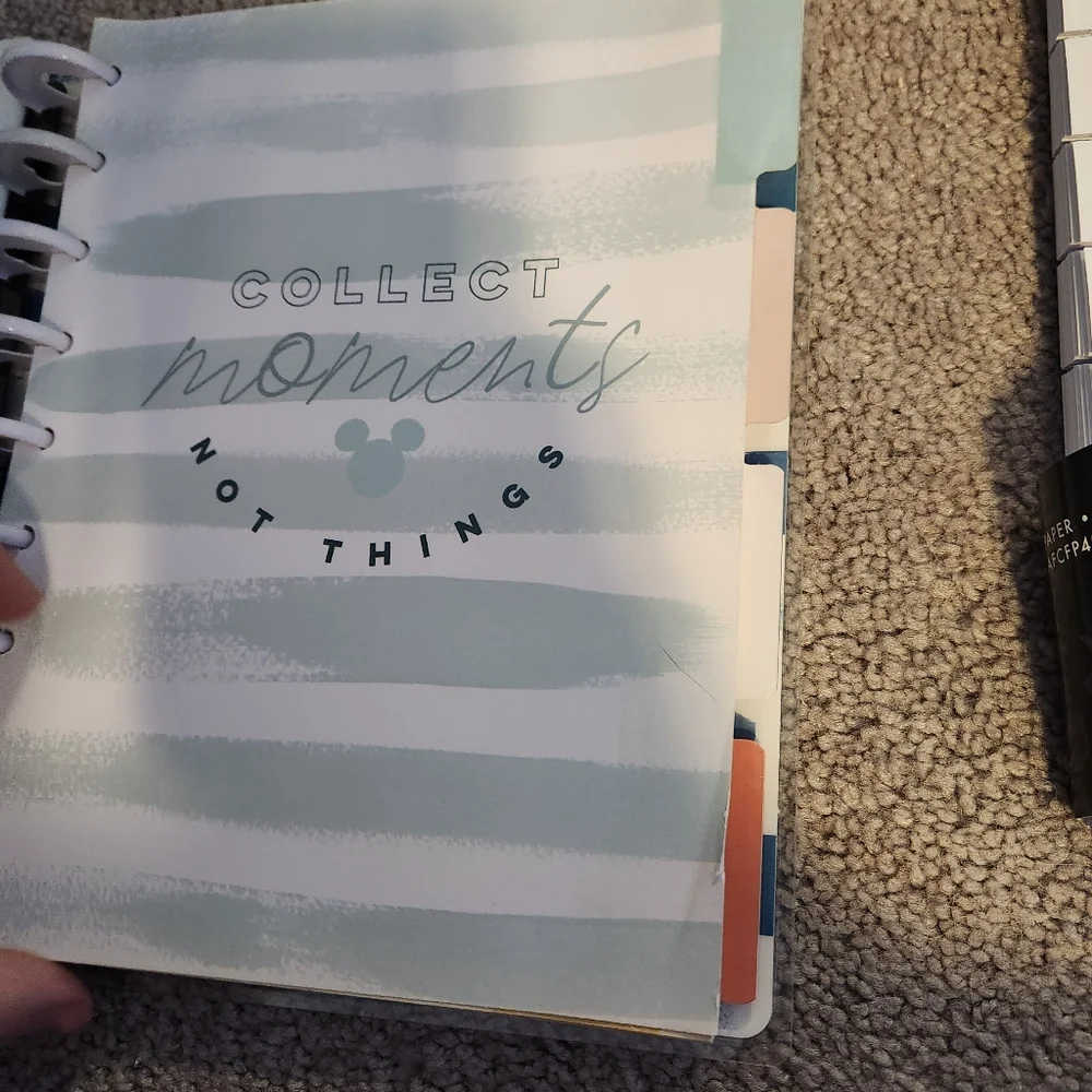 Happy Planner very gently