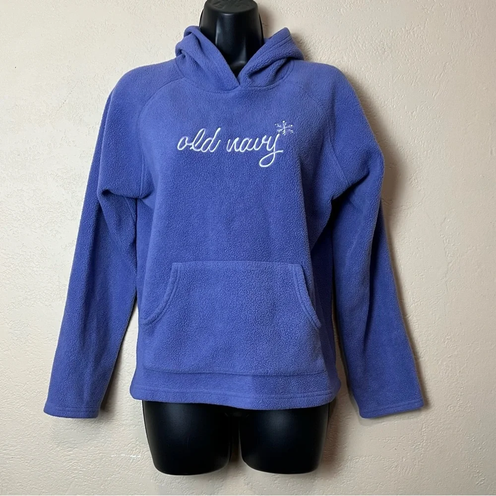 Old‎ navy girl long sleeve purple hoodie sweatshirt size 16