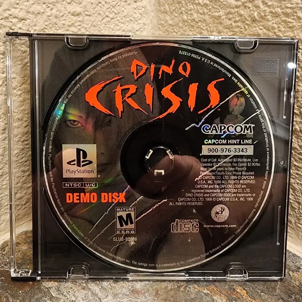 Game - Dino Crisis [Demo Disk] - PS1 - Capcom