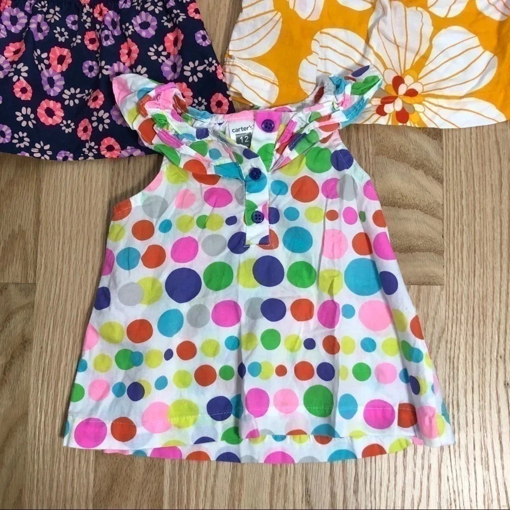 12 month Summer Girls Bundle Carter’s Circo Floral