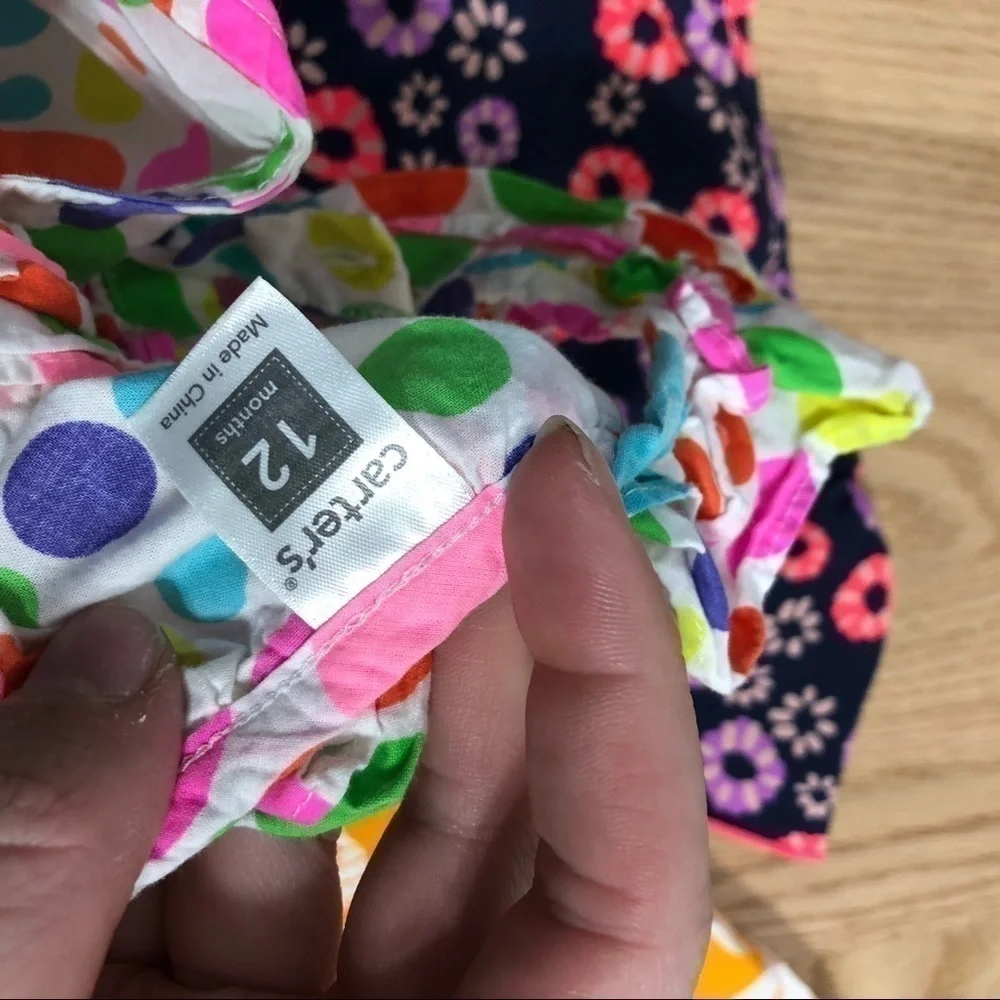 12 month Summer Girls Bundle Carter’s Circo Floral