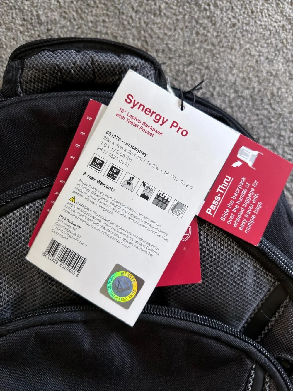 SwissGear sturdy black