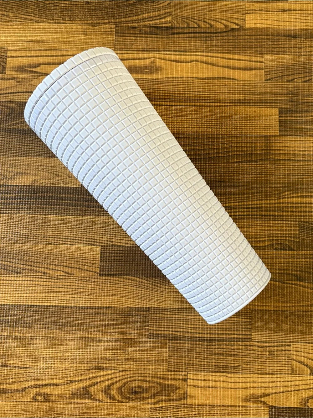 Starbucks Lilac Grid-Textured Tumbler 24oz