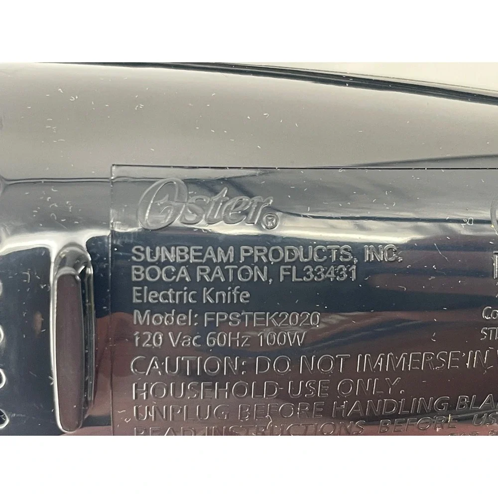 Oster electric knife