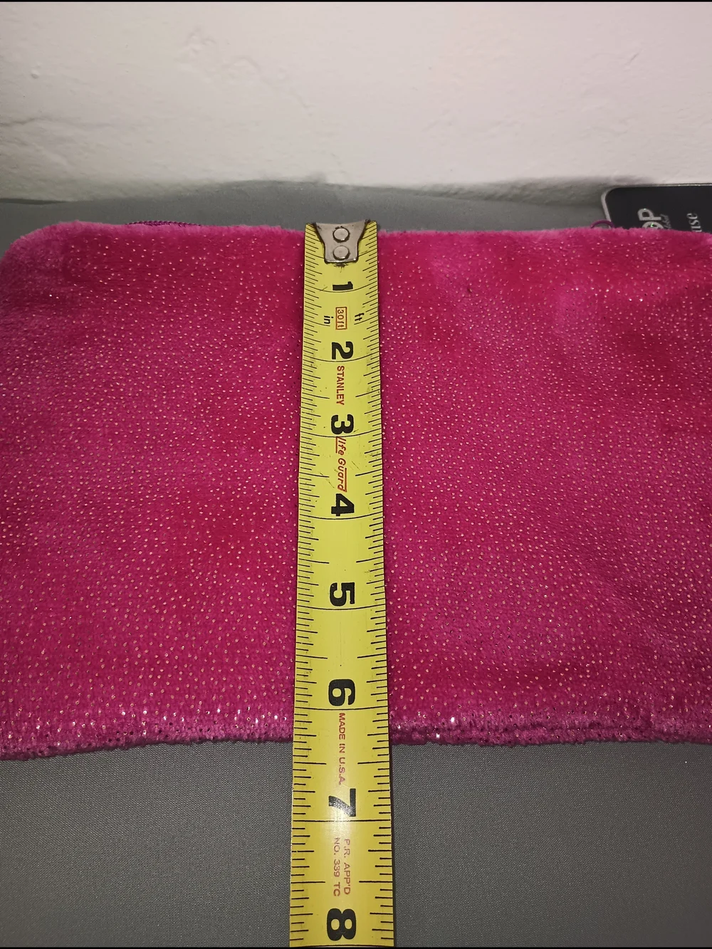 Pop Shop Pink Glitter Fur Tablet Case