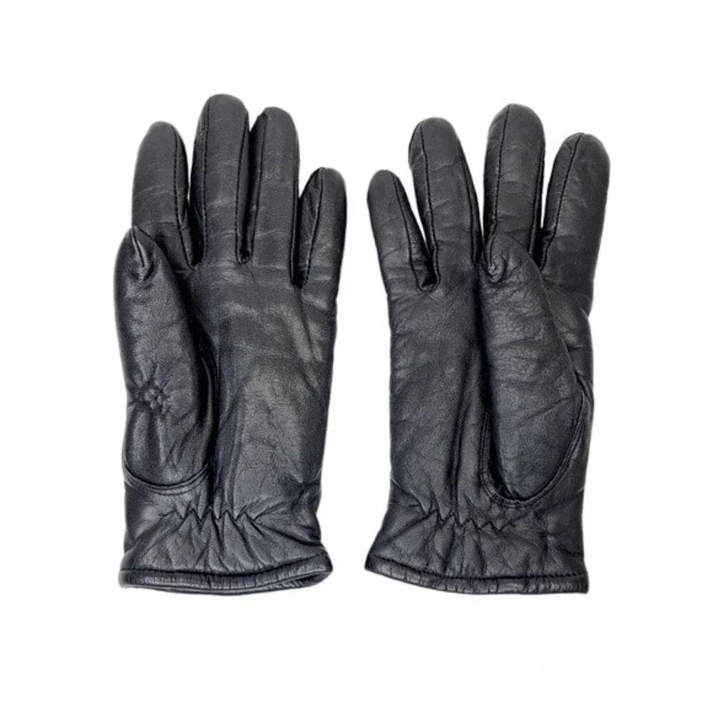 Source Unknown leather knit