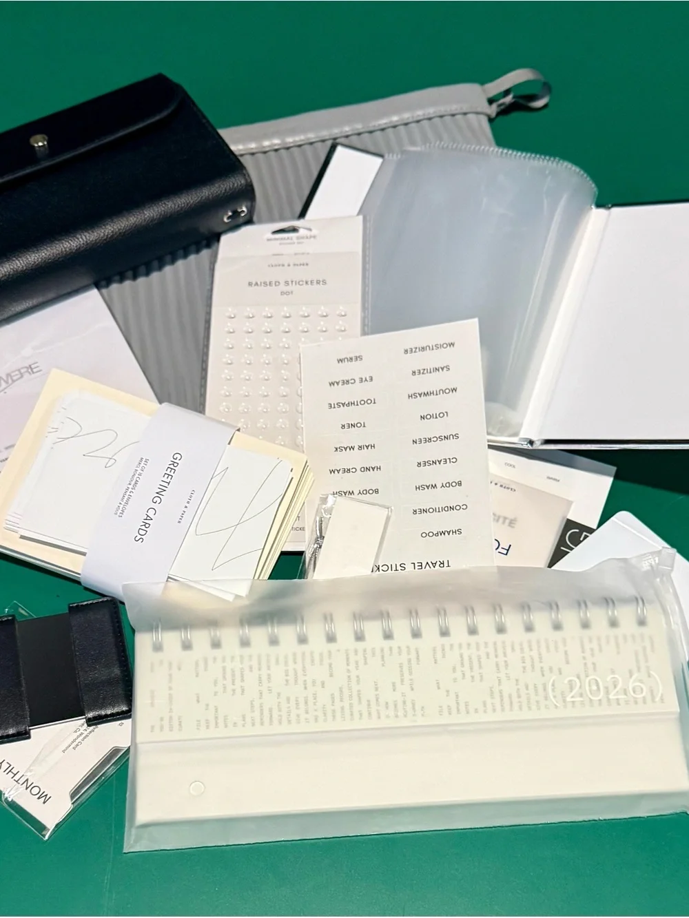 Cloth & Paper Half Letter Planner Bundle