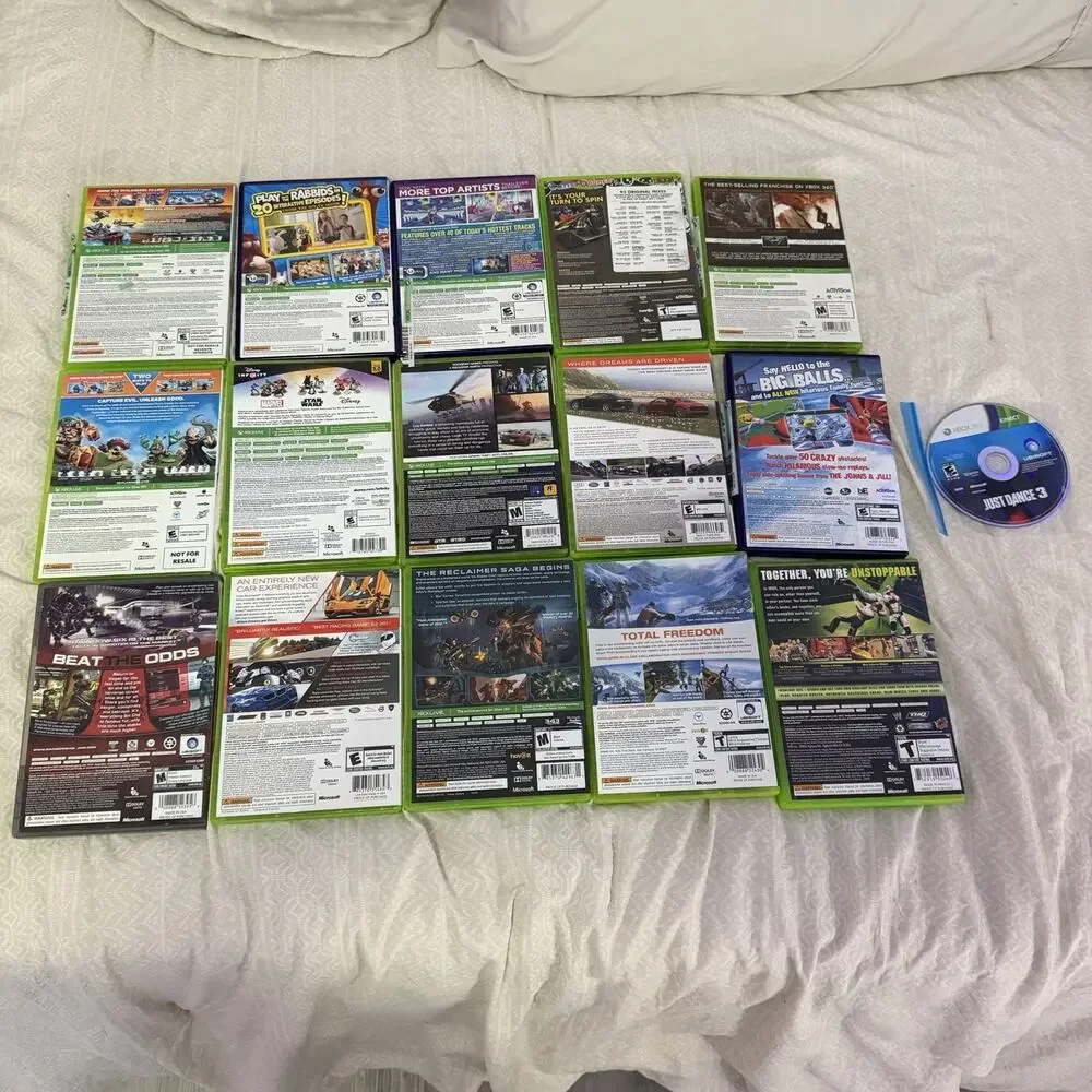 Xbox 360 Games Bulk/lot Of 16 Halo, GTA, Rainbow Six and More. READ DESCRIPTION
