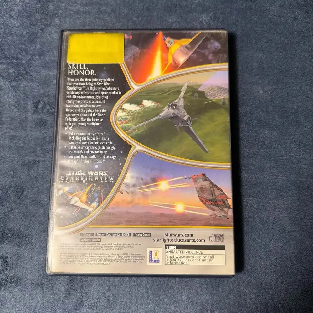 Star Wars: Starfighter - PlayStation 2 (PS2) Video Game