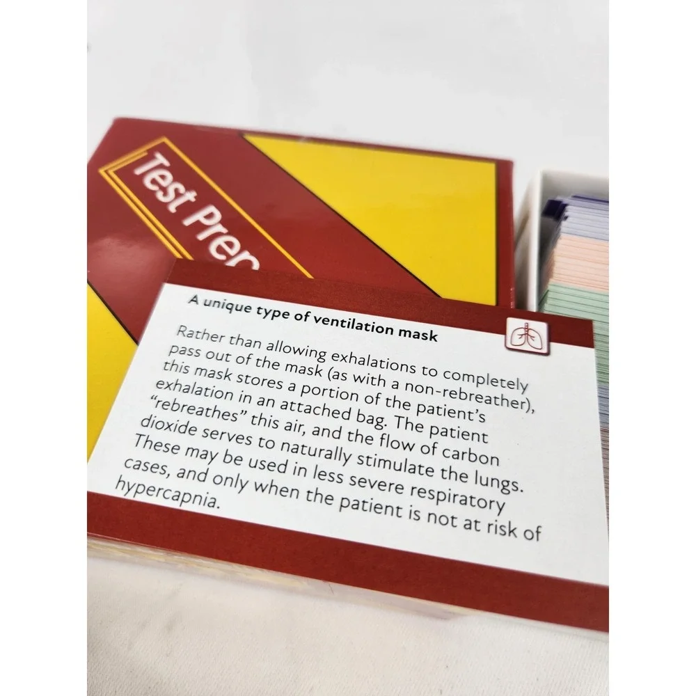Test Prep Books EMT‎ Flash Cards Emergency Medicine Exam Preparation English