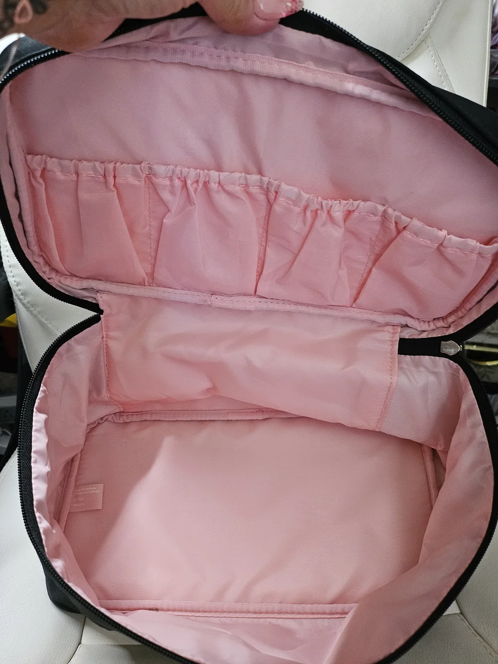 Victorias Secret black zip