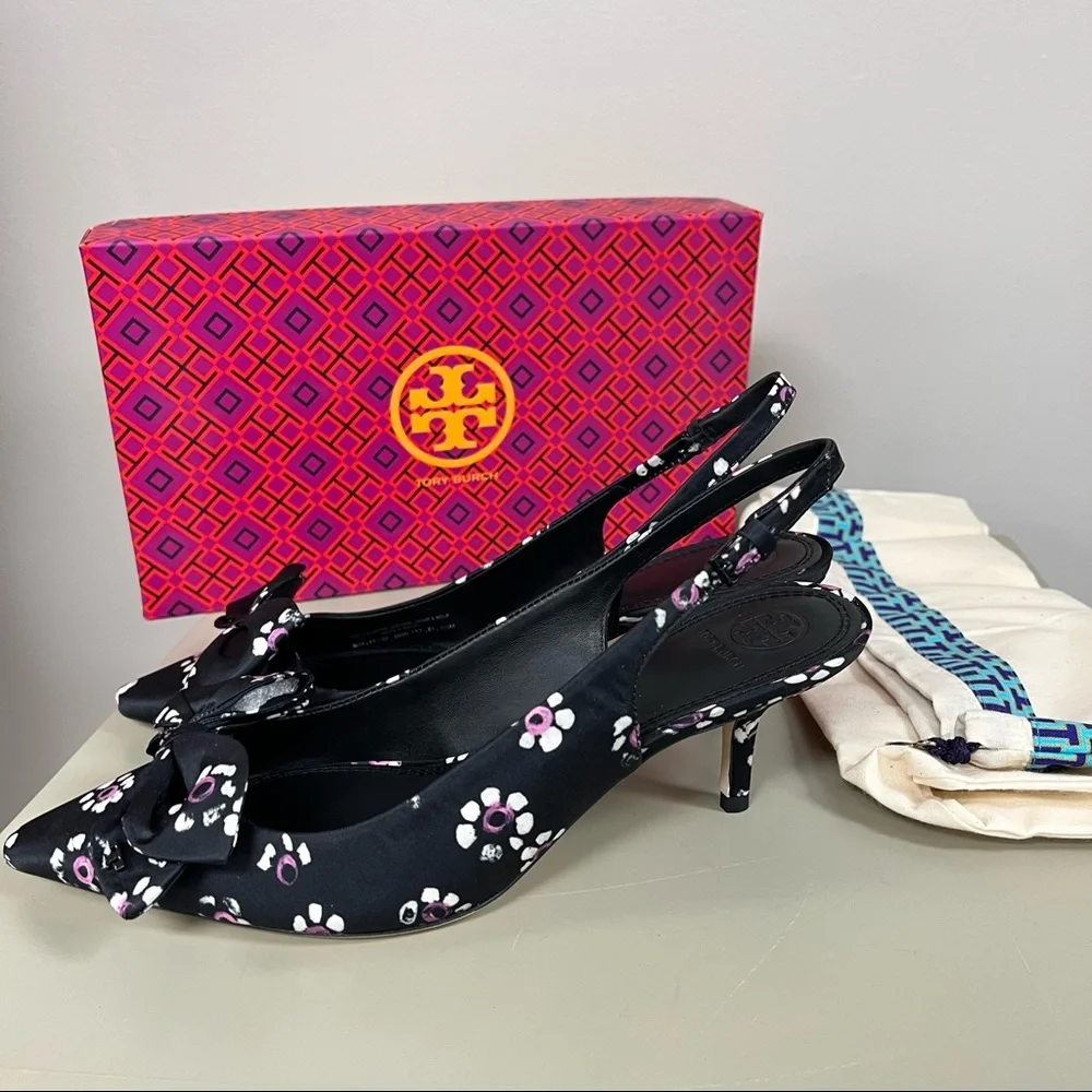 Tory Burch Rosalind Floral Print Pump