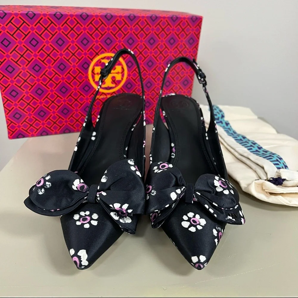 Tory Burch Rosalind Floral Print Pump