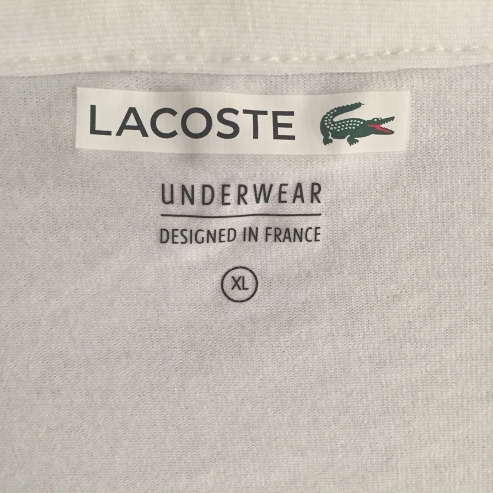 Lacoste as underwear well