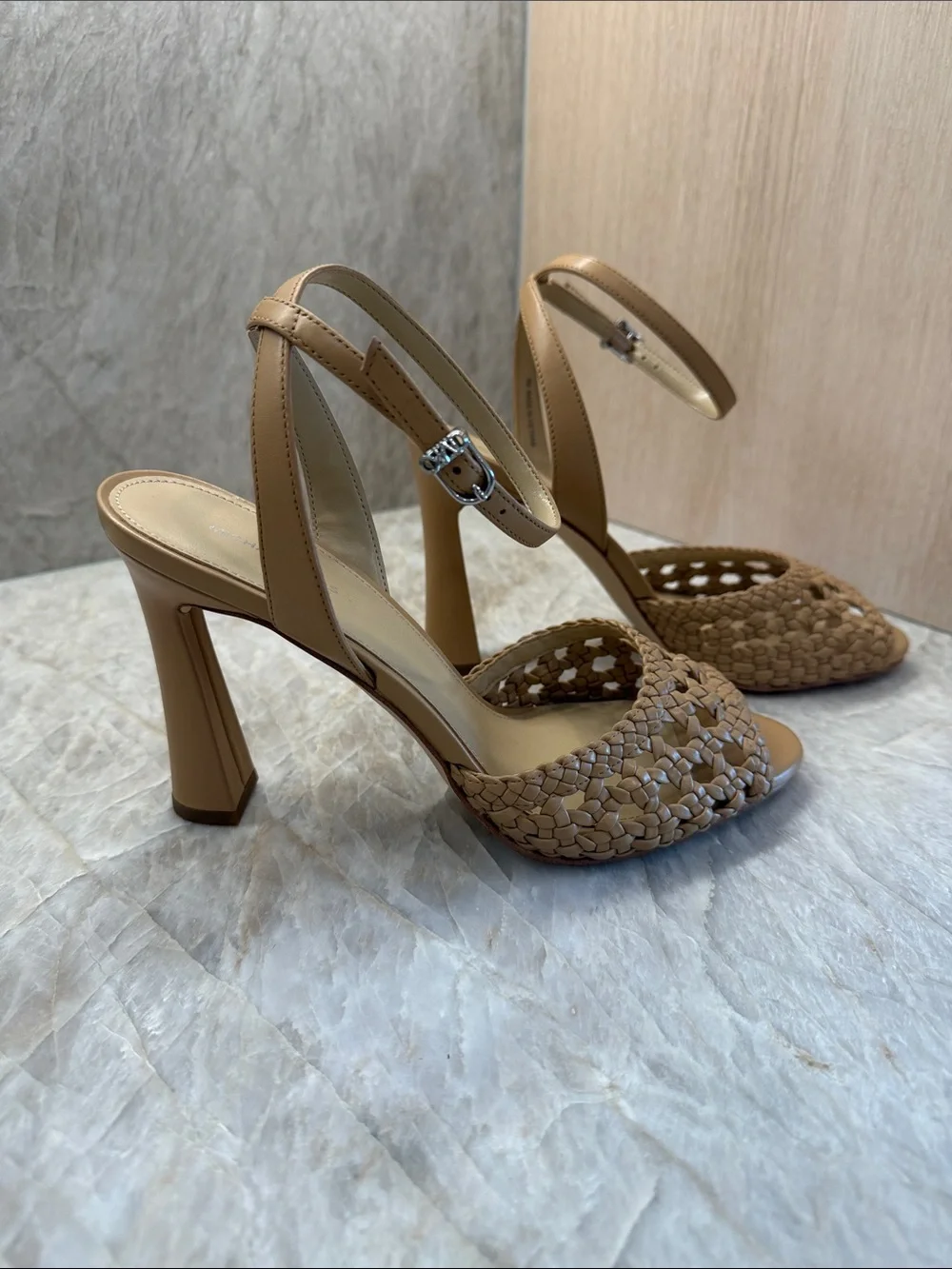 Michael Kors woven leather