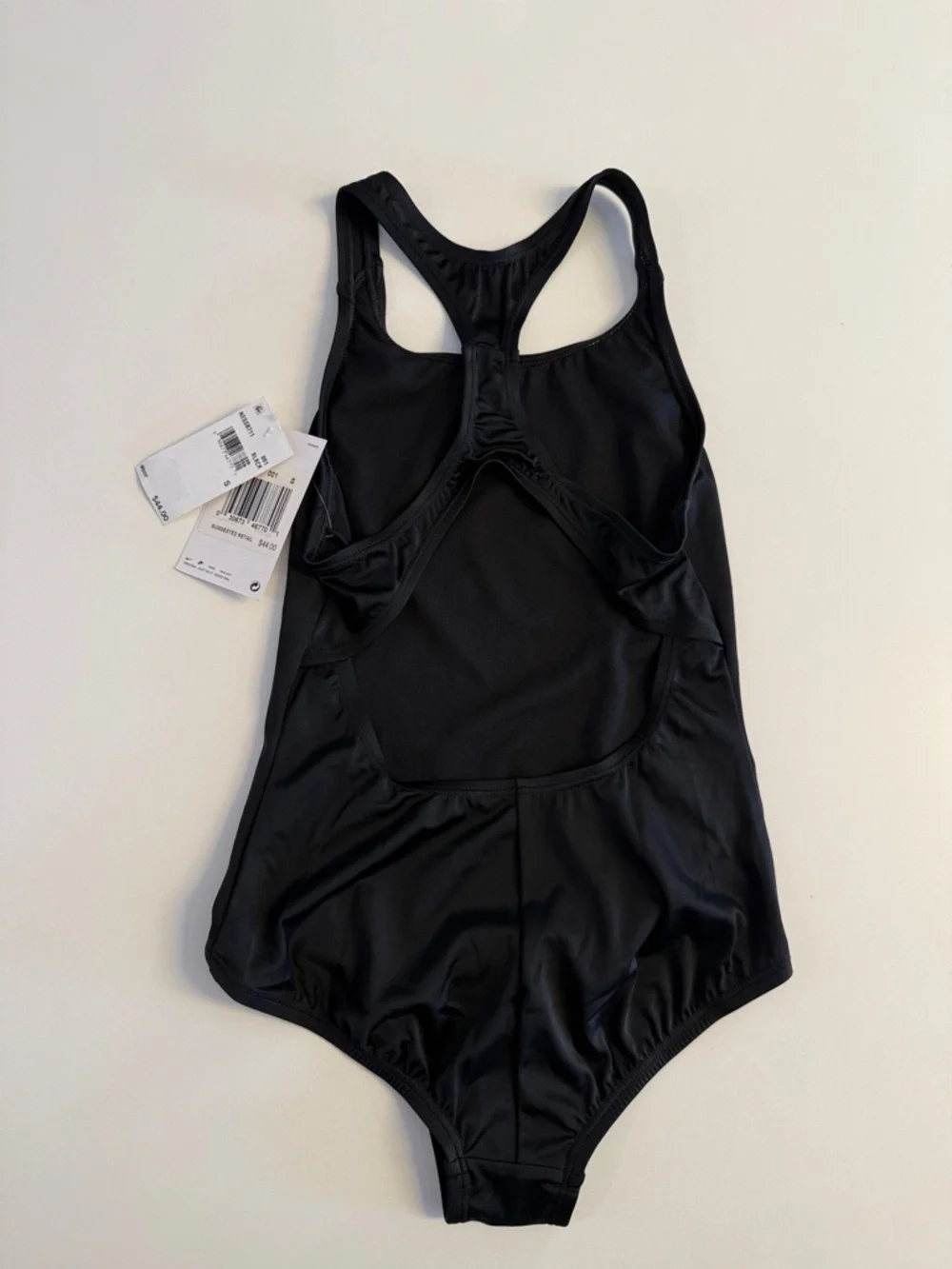 *Nike Essential Girl's Racerback 1-Piece Swimsuit - Black NESSB711-001 Sz Small