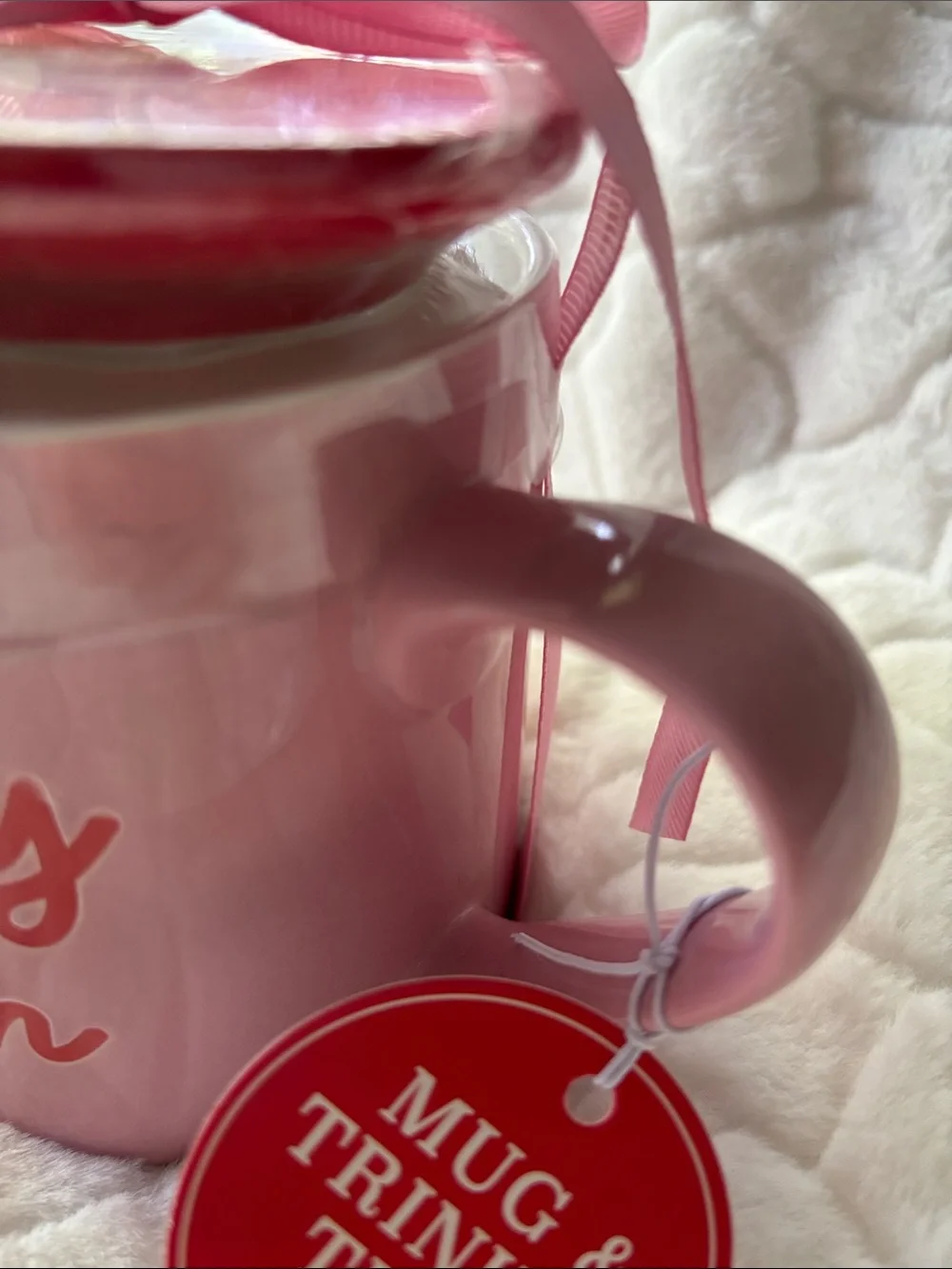 Berry Best Mom Pink Mug & Trinket Tray Gift Set - Charming Mom Gift