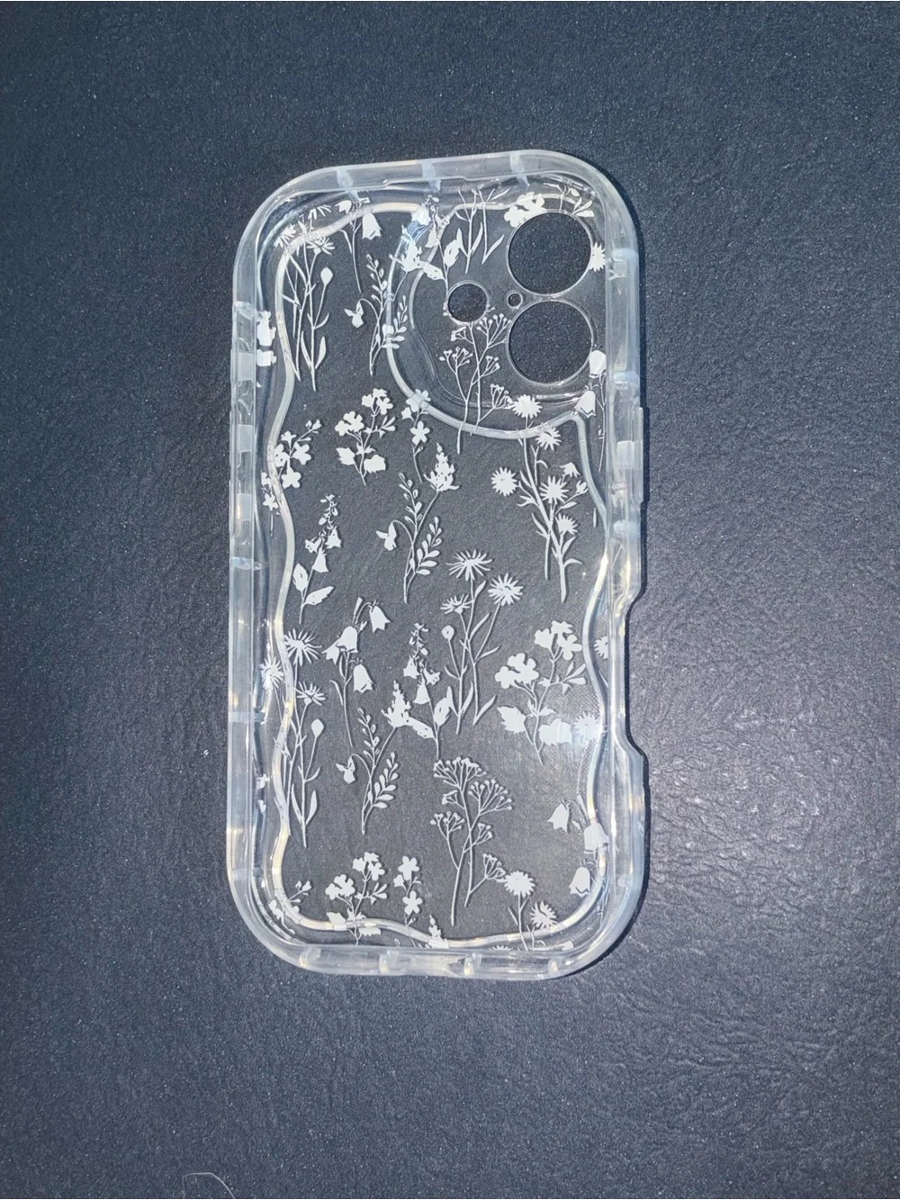 N/A clear floral