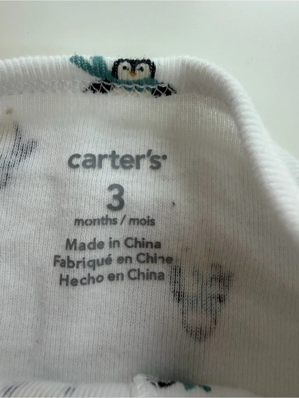 Carters soft footed