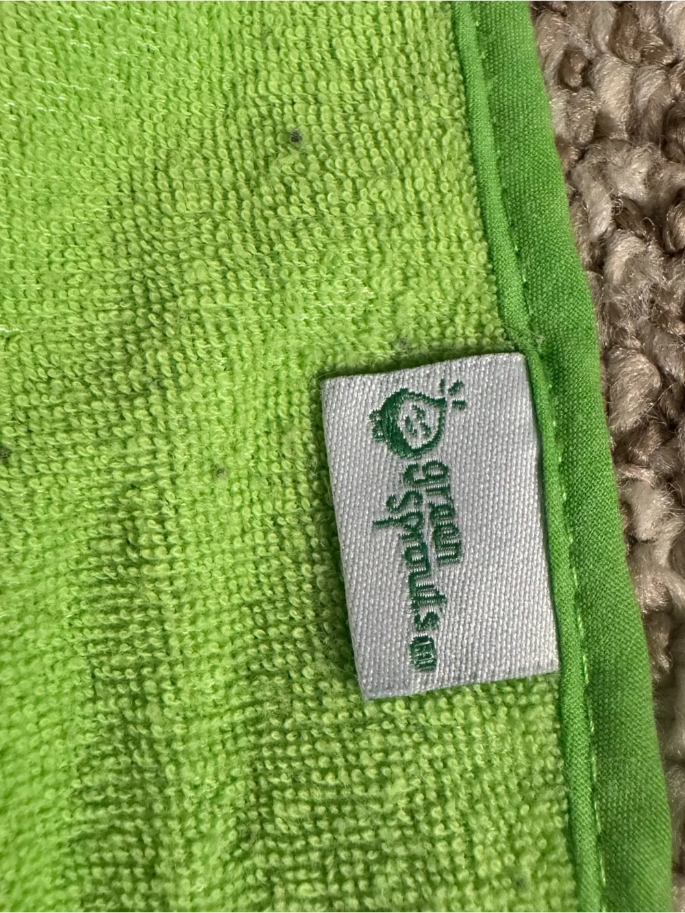 Green Sprouts Baby Bib Lot of 8 Solid Colors 3-12M Terrycloth Bibs