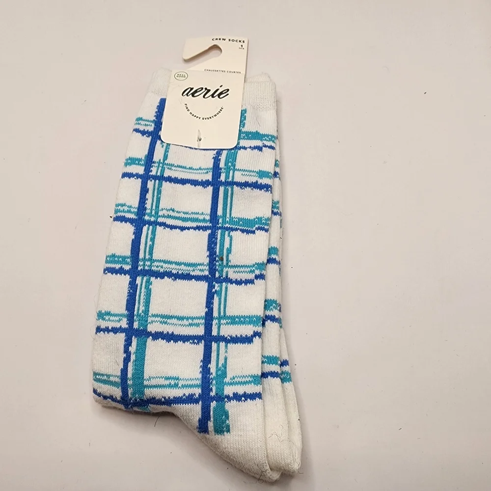 Aerie Striped Crew Sock Nwt‎