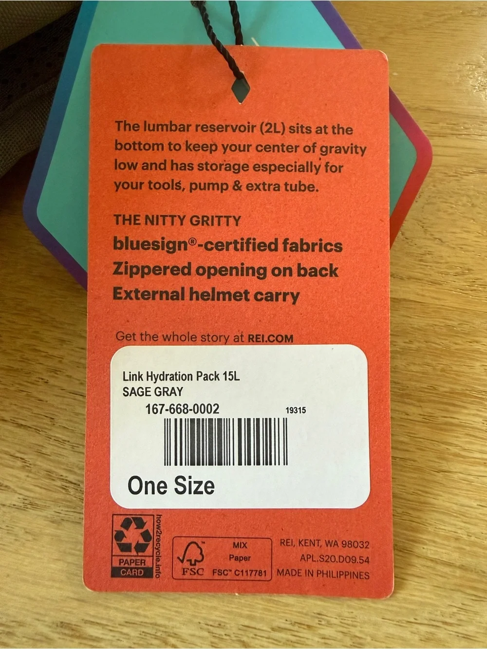 REI compact hydration