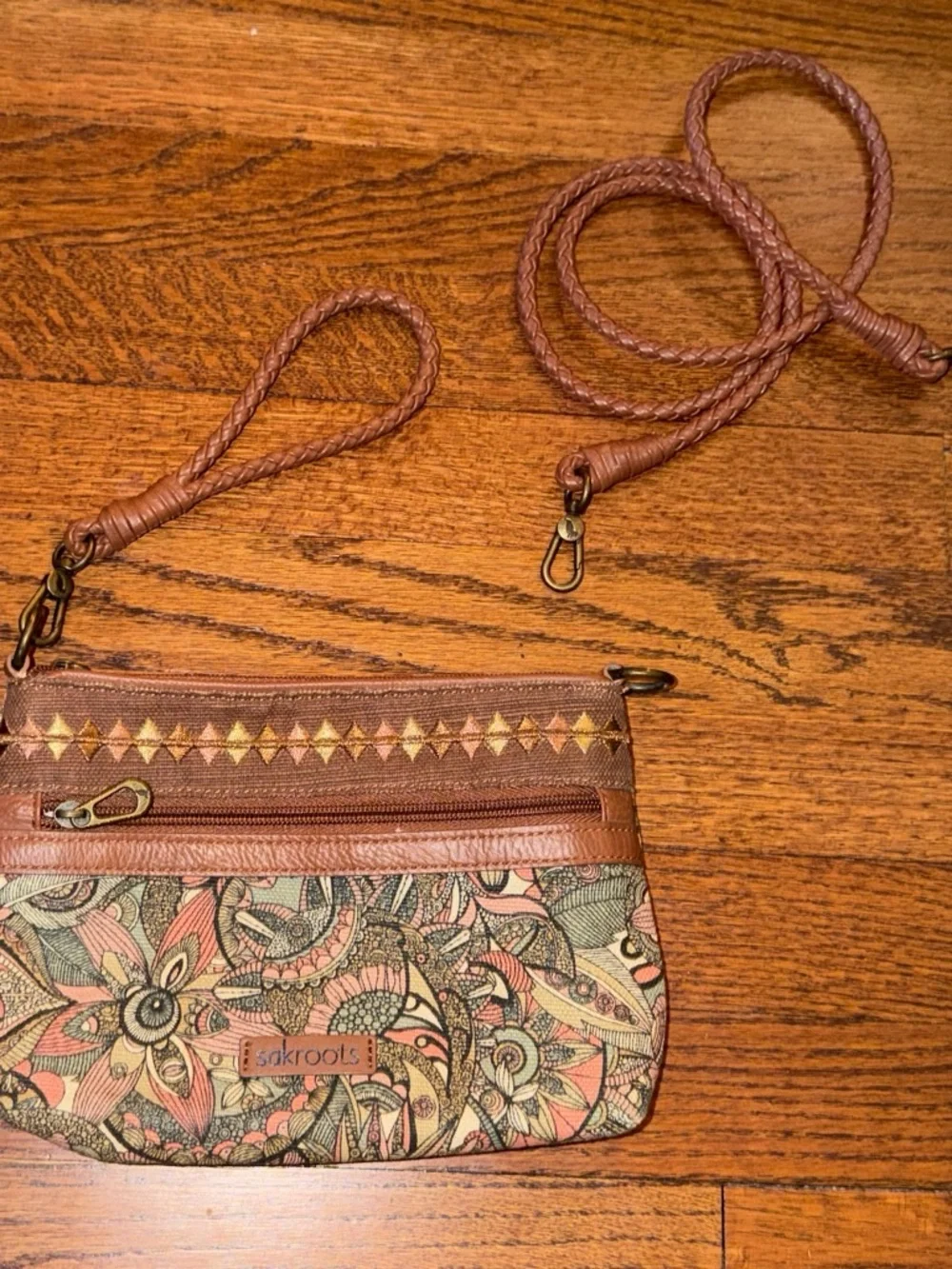 Sakroots compact wristlet