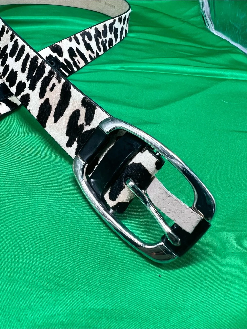White House Black Market bold leopard