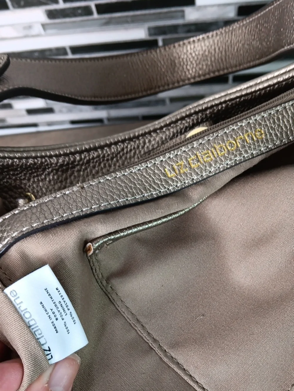 Liz Claiborne single strap