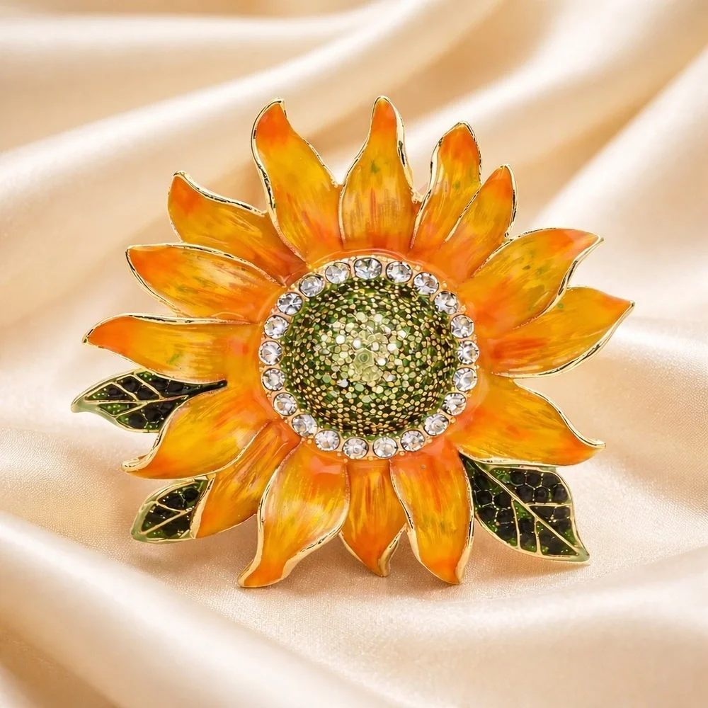 Anthropologie vibrant sunflower