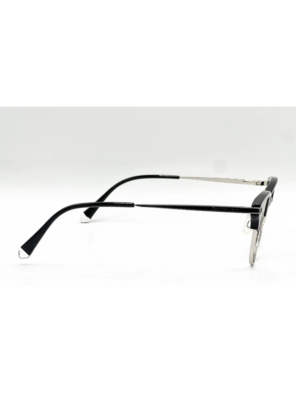 Calvin Klein Jeans Ckj23208 001 Black Silver Authentic Eyeglass Frames 50-19
