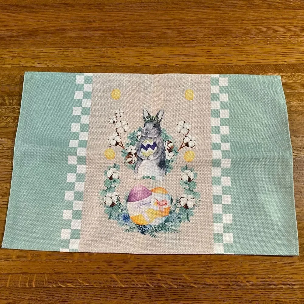 Easter Placemats Set of 6 NWT
