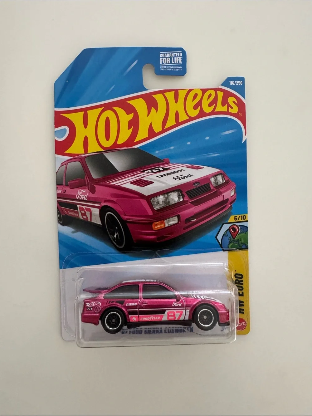 Hotwheels Ford sierra super treasure hunt